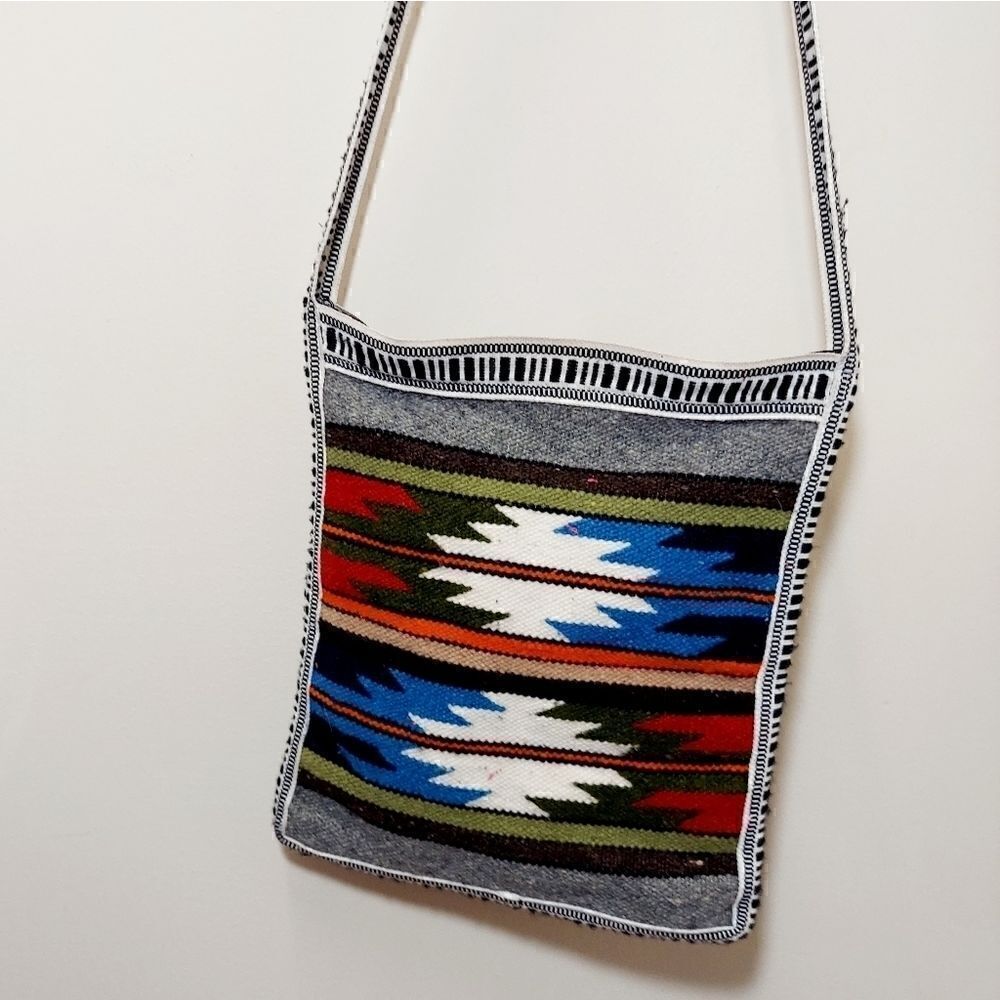 Aztec Crossbody Sack    - Picture 2 of 4